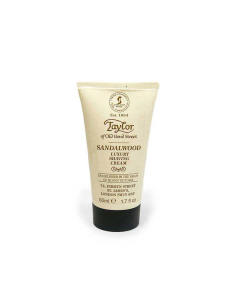 Taylor Of old Bond Street Crema da Rasatura Sandalwood  Tubo 50 ml TOBS