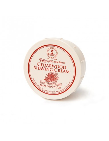 Taylor Of old Bond Street Crema da Rasatura Cedarwood 150 gr TOBS