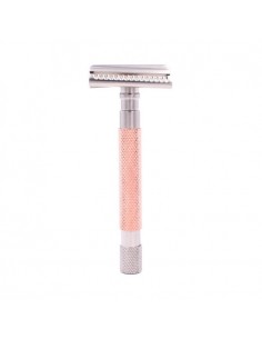 Parker Semi-Slant Rasoio di Sicurezza Rose Gold